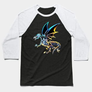 Blue eyes white dragon Baseball T-Shirt